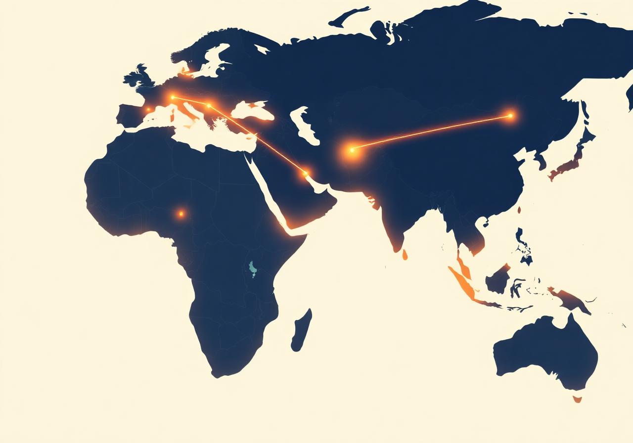 Mappa dei mercati target